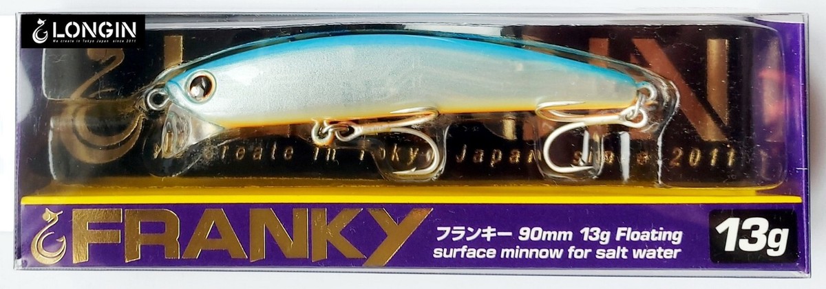 Leurre Flottant LONGIN FRANKY 90 – 90mm 13g – Couleur Orange Perle – Occasion
