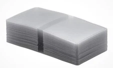 2.5x2.5 Unplasticized Coin Flips Double Pocket Holders  50ct Archival Guardhouse