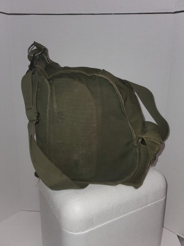 U. S. M-17 GAS MASK W/ CHEMICAL HOOD, WATERPROOF BAG, & ORIGINAL CARRY BAG - Picture 14 of 14