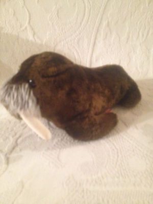 Dakin Walrus 9'' Plush Stuffed Beanie Vintage 1976