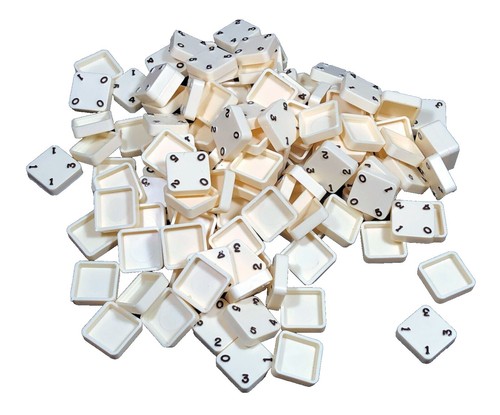 Supreme FW22 Aluminum Domino Set Red Dominoes Jumbo Anodized - New