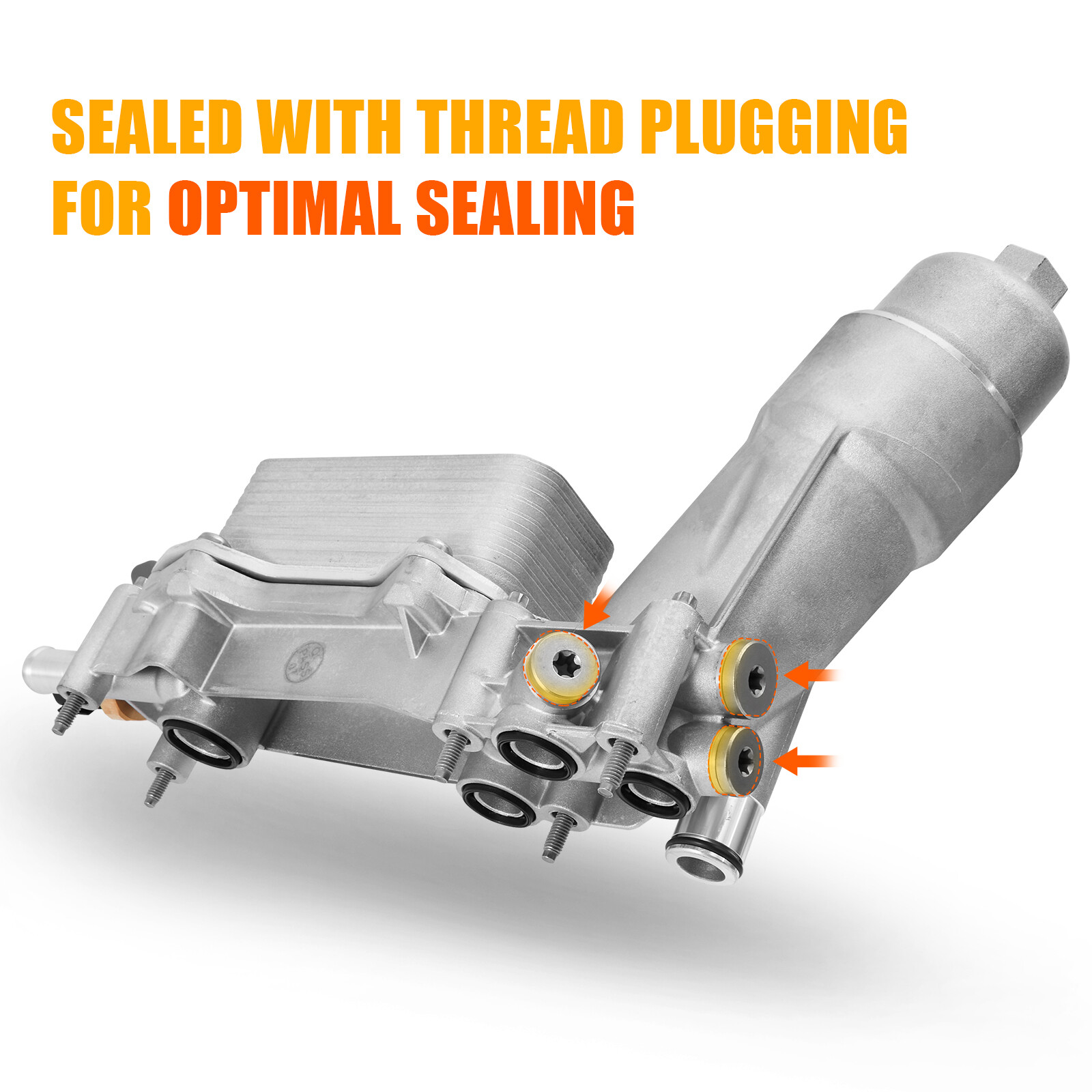 Full Aluminum Oil Filter Housing For 1116 Jeep Dodge Chrysler Ram 3.6L