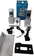 AT&T Cordless Phone Answering System EL52219 W/Caller ID/Waiting/Call Block 