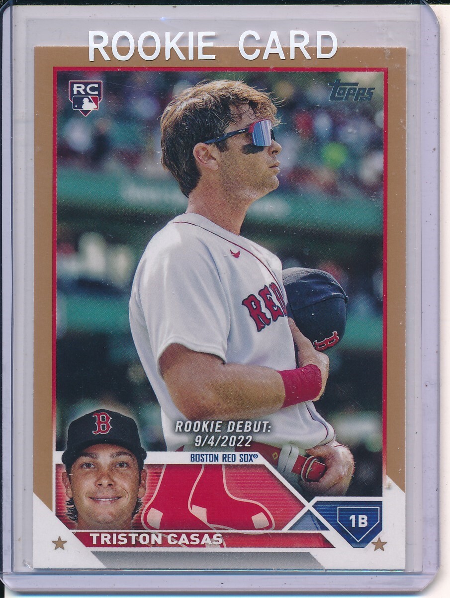 2023 Topps Update Gold Triston Casas Rookie 0250/2023 Boston Red Sox #US221