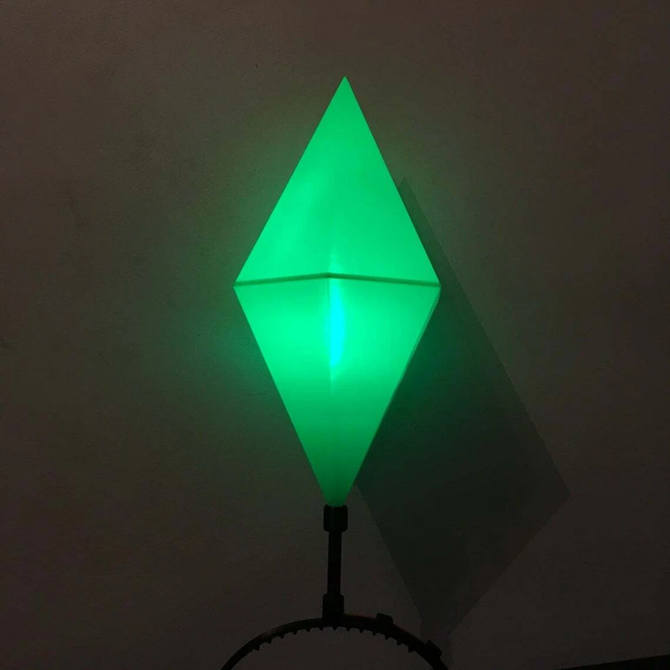 ENORME Diadema LED Plumbob Sims / Prendas para la cabeza Mood Ciruela Bob / Disfraz Sim Halloween Foto 3 de 4