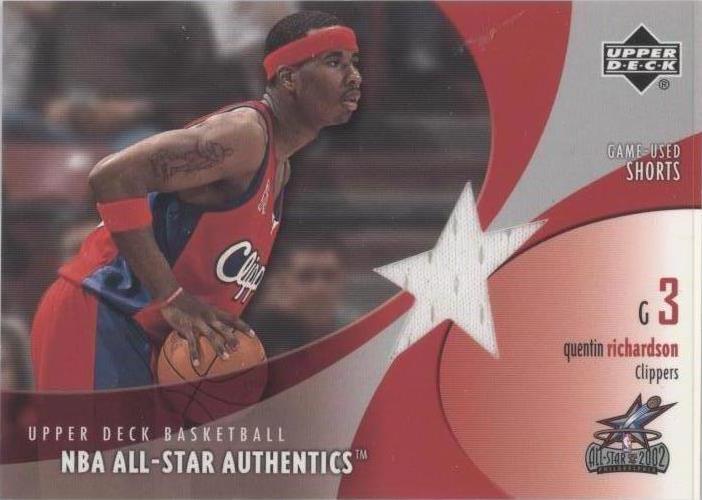 2002-03 Upper Deck - Quentin Richardson #QR-AS - 1 of 2