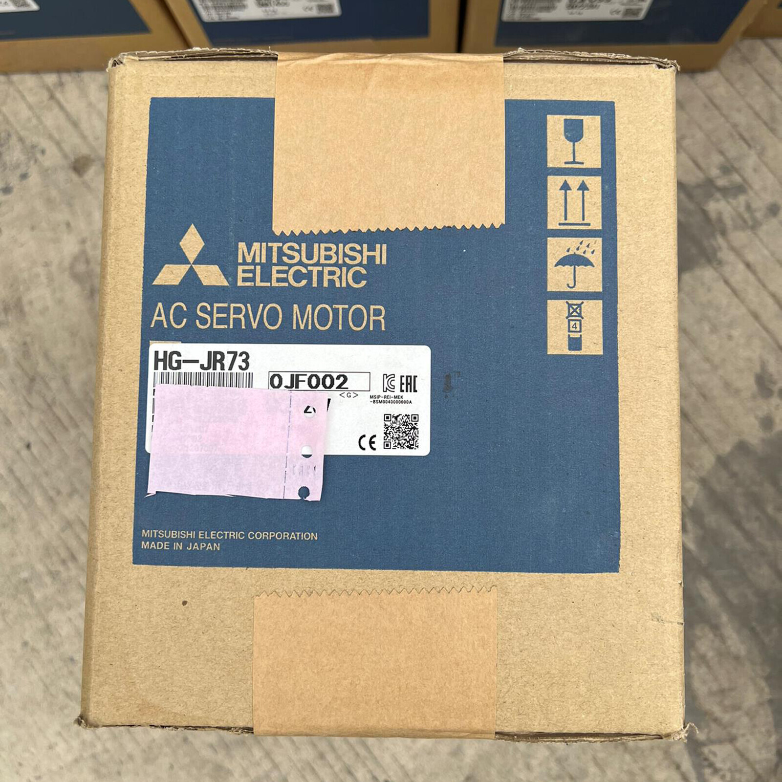 1PCS NEW Servo Motor HG-JR73 0.75kW 5.6A FAST SHIP #A6-37