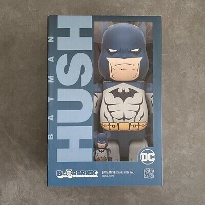 MEDICOM TOY BE@RBRICK BATMAN (BATMAN: HUSH Ver.) 100% & 400 MEDICOM TOY BE@RBRICK BATMAN (BATMAN: HUSH Ver.) 100% & 400