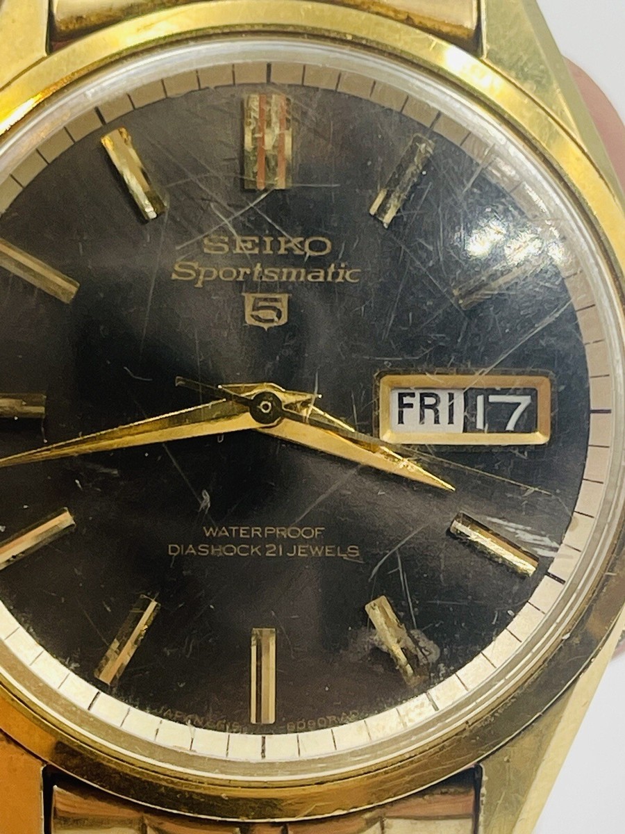 Seiko Sportsmatic 5 6619-8060 Automatic Men's Watch | eBay