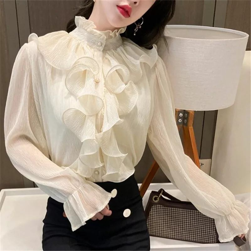 Louis Vuitton Frill Blouse