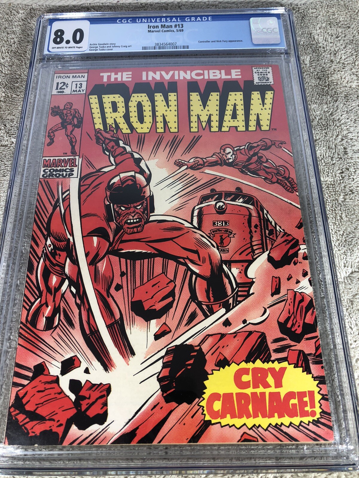 アメコミ Iron man #13 マーベル　1969年 スパイダーマン Iron Man #13 Value - GoCollect