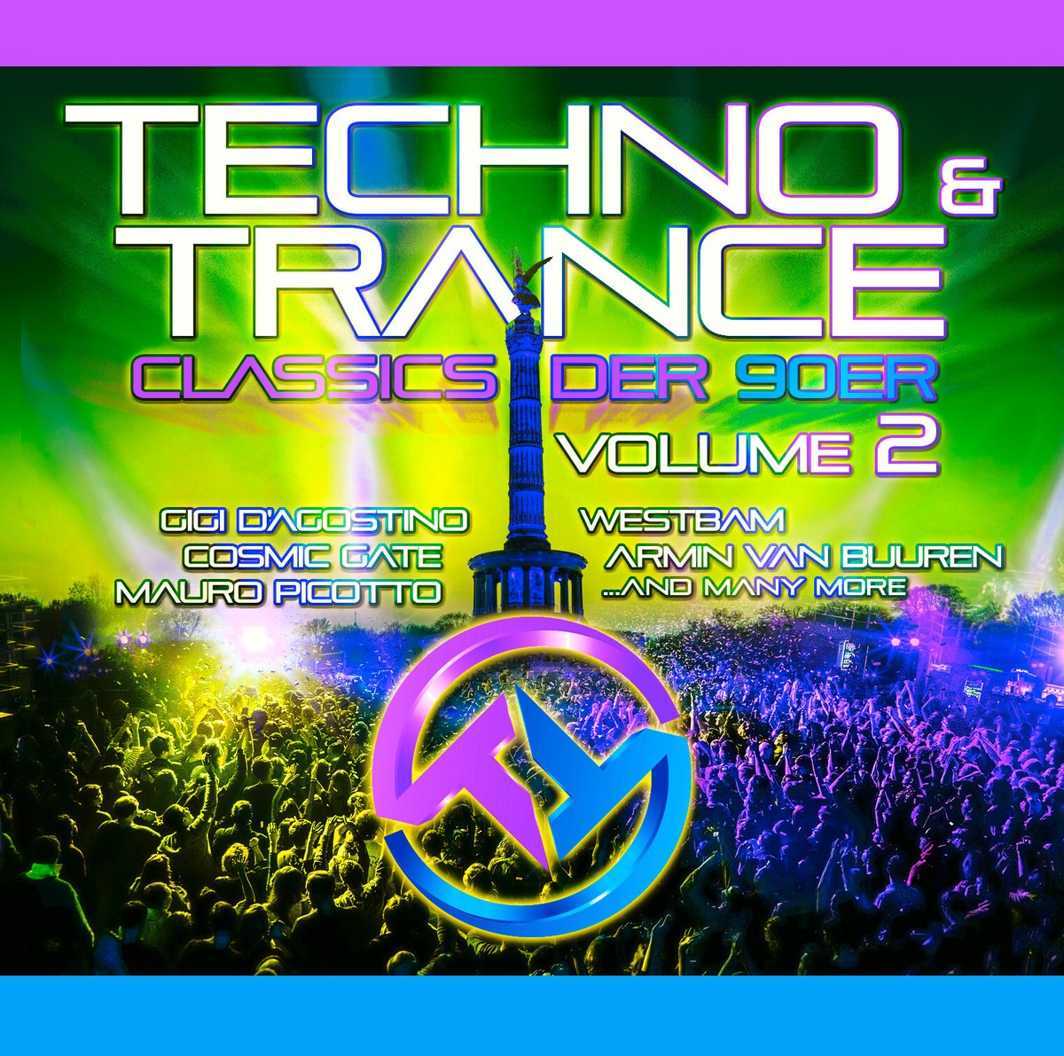 Cd Techno & Trance Classics The 90s Vol. 2 by Various Artists 2cds