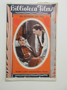 UN HOMBRE DE PAZ (Biblioteca Films. Año IX ; Núm. 473) spanish film booklet