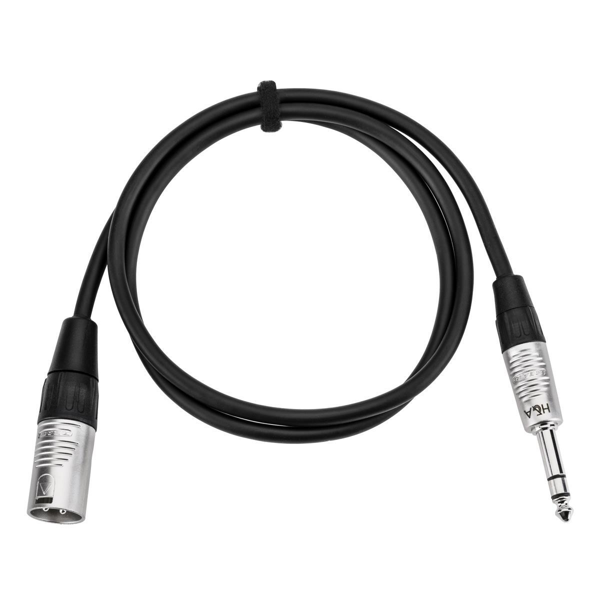 Соединительный кабель HA TRS 1/4 с разъемом XLR с разъемами Rean - 3