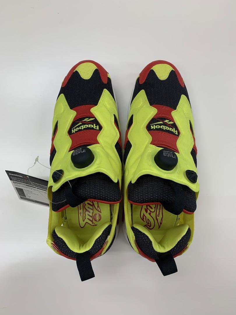 靴 REEBOK INSTAPUMP FURY OG CITRON V47514 Reebok Instapump Fury OG 