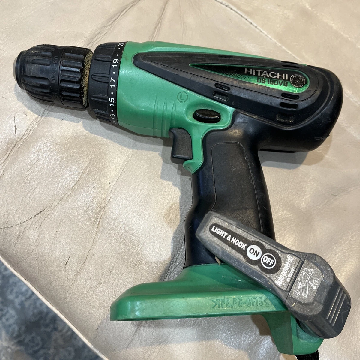 Hitachi Koki Cordless 18V Drill Driver DS18DVB 1/2