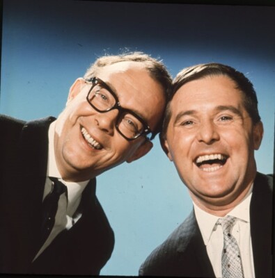 Eric Morecambe & Ernie Wise Comic Duo Photo Shoot Original 2 1/4 Transparency