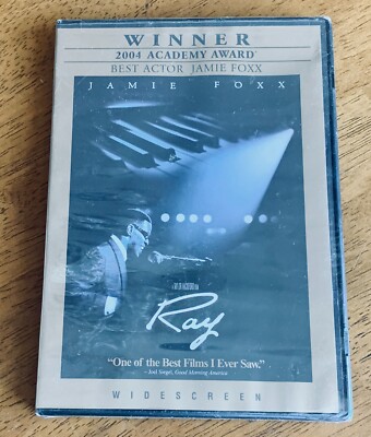Ray Widescreen Jamie Foxx One Of The Best Films I Ever Saw (DVD 2005) New Sealed