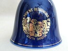 Vintage Cobalt Blue Mount Rushmore Porcelain Bell, South Dakota  — photo 4