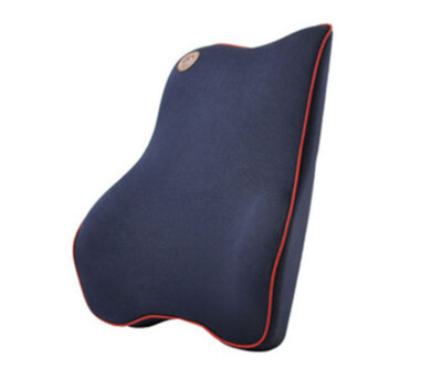 Car Lumbar Support Pillow Cushion Memory Foam Back Cushion for Home Office Chair