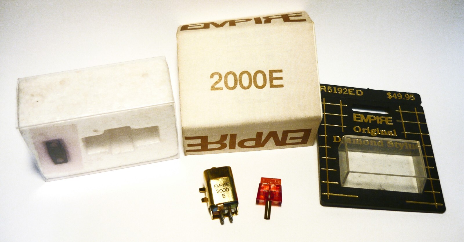 NOS Empire 2000E Cartridge w/ NOS Genuine Empire S2000E Stylus M eBay