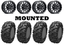 Kit 4 ITP Blackwater Evolution 30x10-14 on Raceline Trophy Matte Black 1KXP