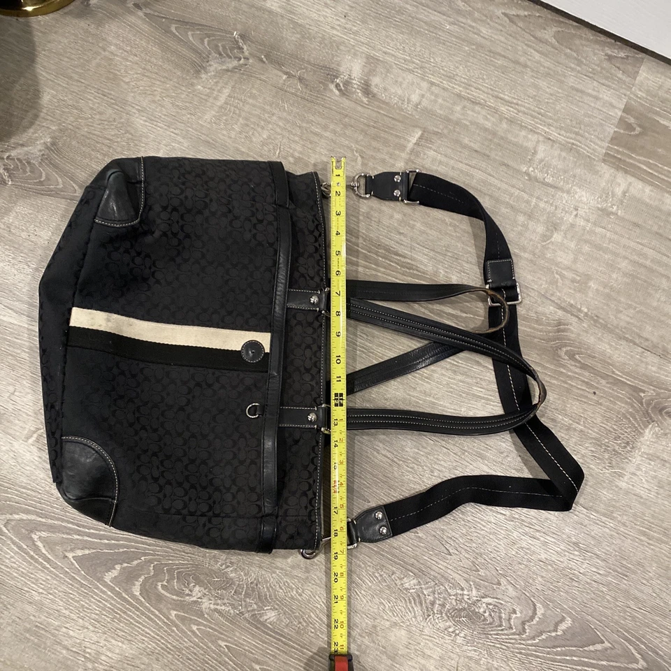 Auténtico bolso de hombro Coach para mujer F0926-F13813 19"x12"x6" Foto 3 de 4