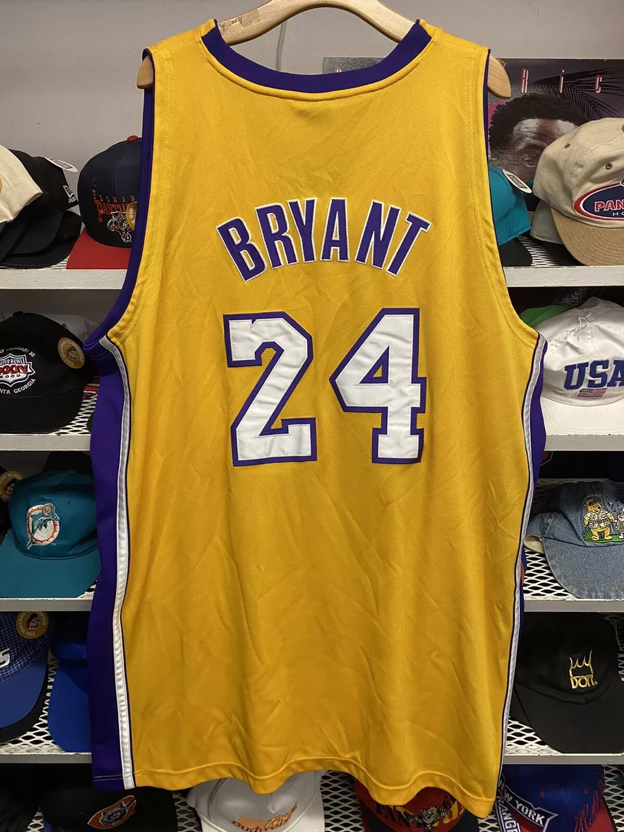 Adidas Authentic KOBE BRYANT #24 Los Angeles LA Lakers Jersey Size 56 basketball