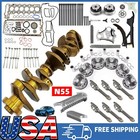N55 Engine Overhaul Rebuild Kit -Crankshaft / Con Rods / Timing Set For BMW 3.0L