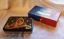 2 x 1953 CORONATION COMMEMORATIVE CHOCOLATE BOXES CADBURY’S & CARSONS OF BRISTOL