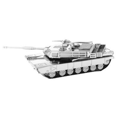 Fascinations Metal Earth M1 Abrams American Battle Tank 3D Laser Cut Model Kit