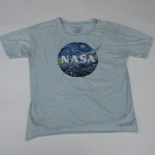 Fifth Sun Nasa Logo Womens T-Shirt 
