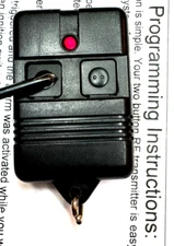 HQ6TXB2-T Red LED Transmitter Remote Fob 2 Button CAR KEYLESS ENTRY KEY CONTROL