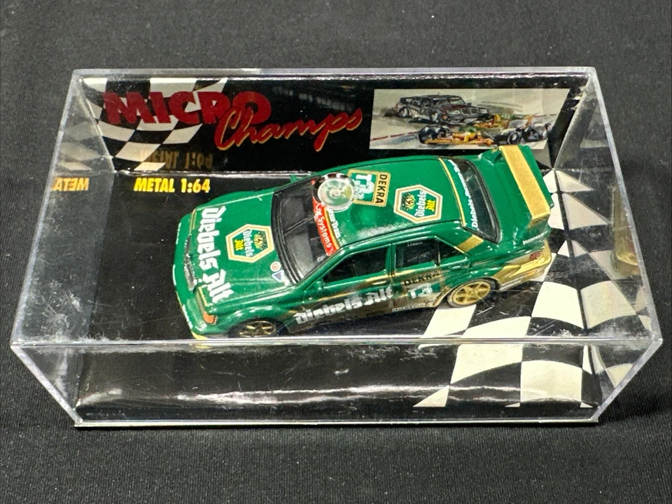 Minichamps Mercedes Benz 190 E Evo 2 Diebels #T3 DTM 1993 Diecast Car 1:64 Scale - Image 2 of 4