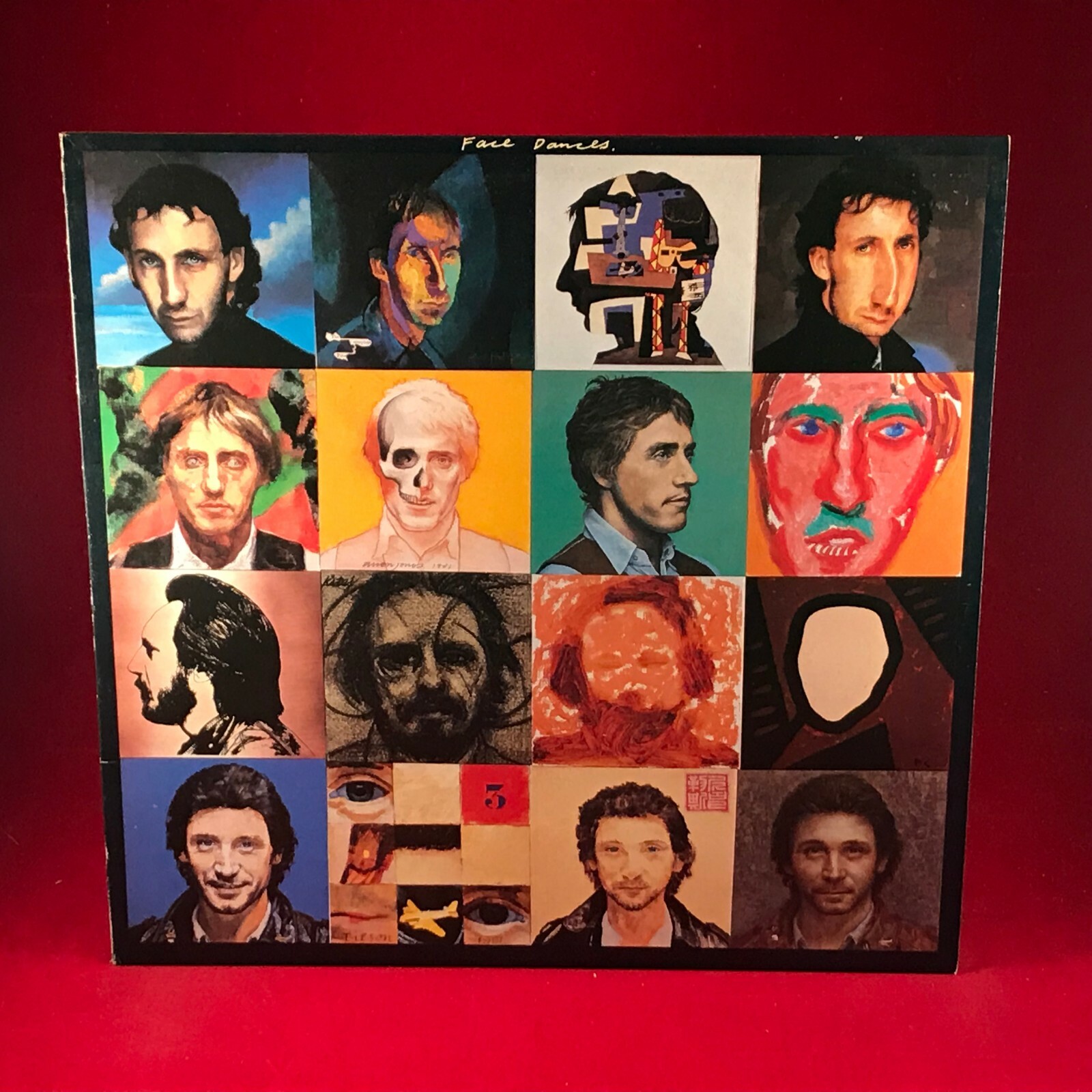 THE WHO Face Dances 1981 VINYL LP + INNER Better You Bet Don't Let Go the Coat