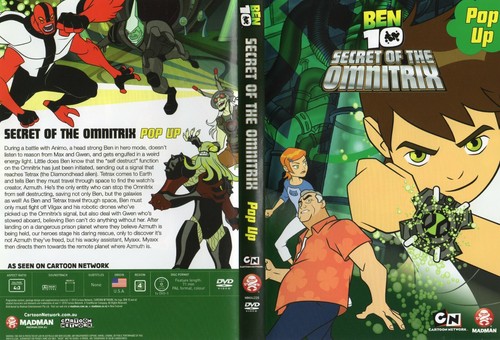 Ben 10 - Secret Of The Omnitrix (DVD, 2010) Region 4 - 第 1/1 張圖片