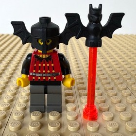 LEGO Castle, Fright Knights: Basil the Bat Lord, STAFF, cas022, 6097 CASTLE 1997