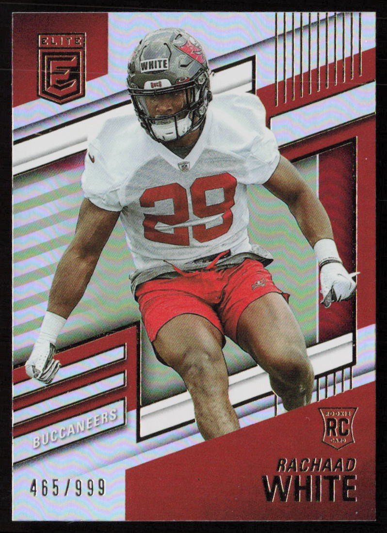 Rachaad White 2022 Donruss Elite #114 #/999 - Tampa Bay Buccaneers
