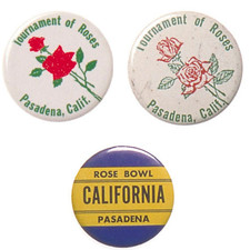 College Football Pins 1959 1960 Rose Bowl Pasadena California NCAA Vintage LOT