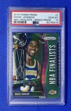 2019-20 Panini Prizm - Nba Finalists Magic Johnson #7 Green Prizm