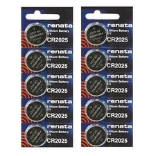10 2025 Renata Lithium Watch Battery FREE SHIP