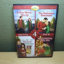 Hallmark Christmas Holiday Collection 4 Films Merry Mix-Up Ornament 2 DVD