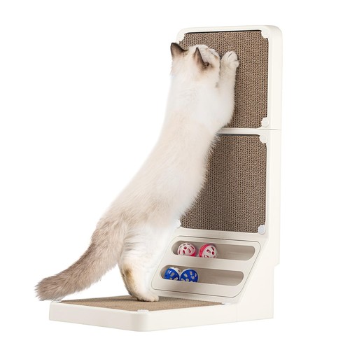 Cat Scratching Board Cat Scratching Ball Wall Scratchers for Indoor Cats L Sh...