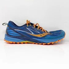 Saucony Mens Peregrine 5 S20268-3 Blue Running Shoes Sneakers Size 10.5