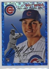 2023 Chrome Platinum Anniversary Blue Mini-Diamond Refractor Matt Mervis r1p