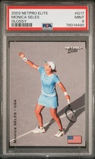 2003 NETPRO ELITE GLOSSY #G17 MONICA SELES PSA 9