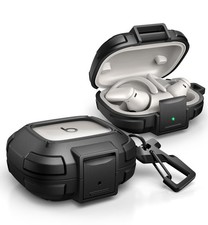 Dexnor for Beats Powerbeats Pro 2 Case with Drop-Proof Lock, Shockproof Black