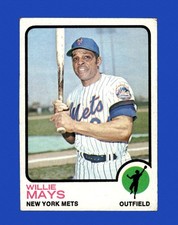1973 Topps Set-Break #305 Willie Mays VG-VGEX *GMCARDS*