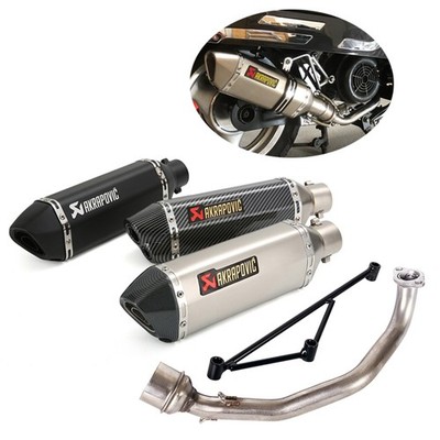 For Yamaha GY6 125 150 Any Year Exhaust System Header Link Pipe 51mm Muffler Tip