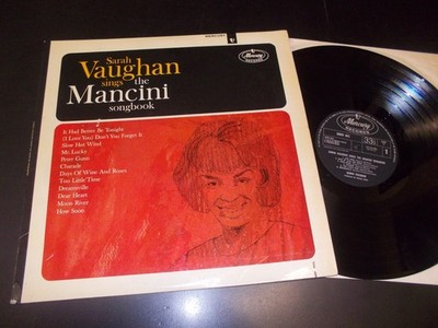 Sarah Vaughan ''Sings The Mancini Songbook'' LP Mercury - 20059 MCL